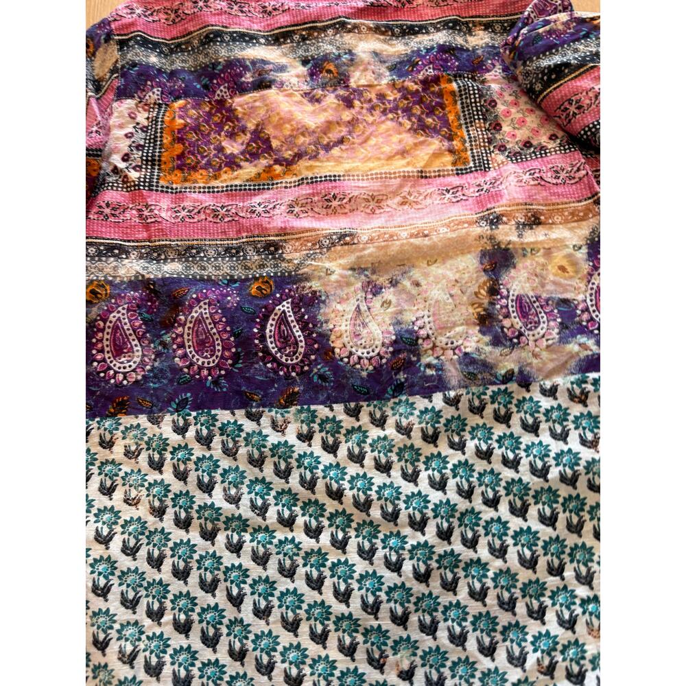 The Nu Vintage, Mixed Print Blouse, NWOT, Small - Picture 6 of 7